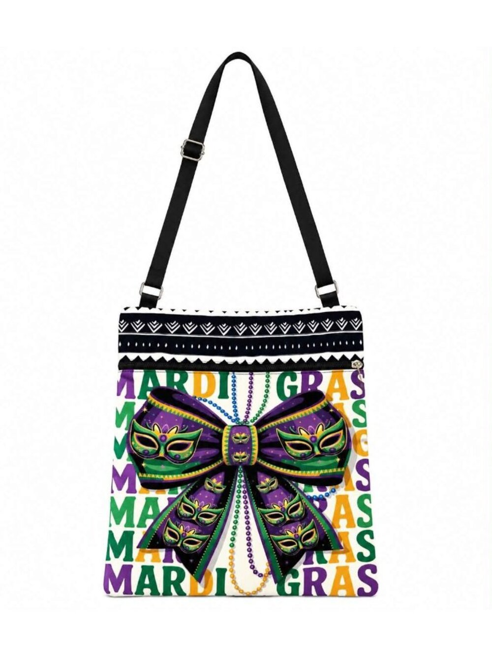 Mardi Gras Crossbody Bag